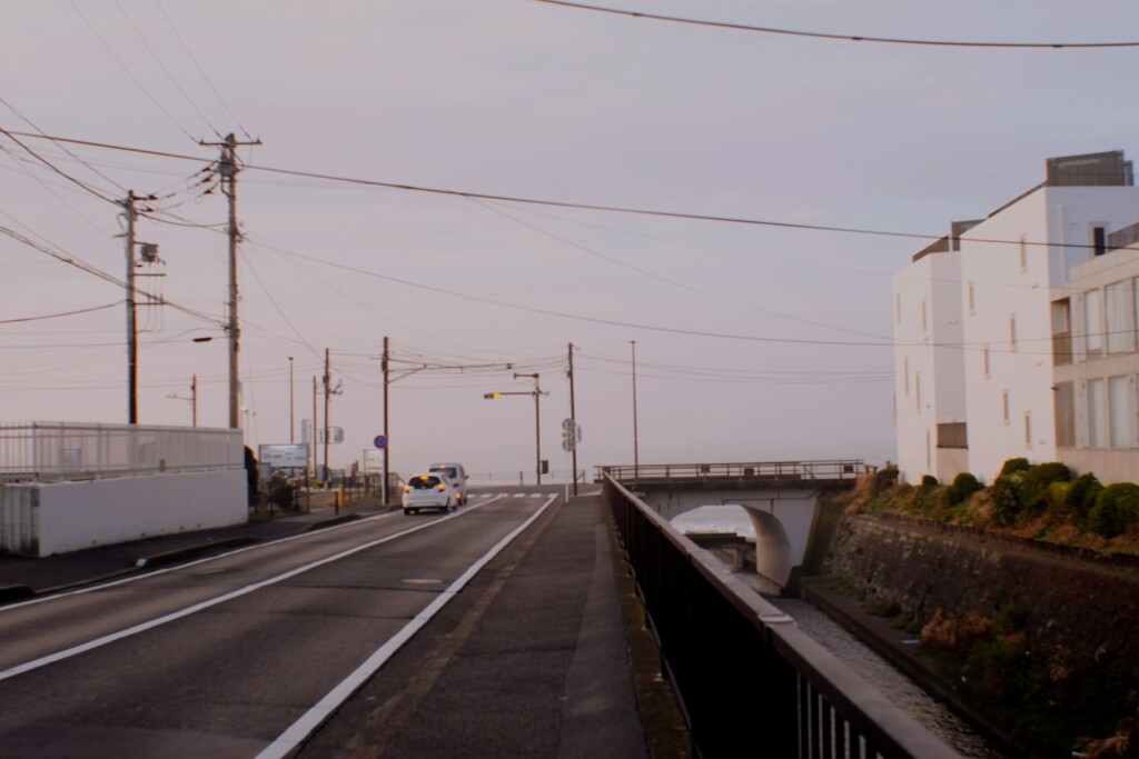 XE1-1(朝の七里ヶ浜)