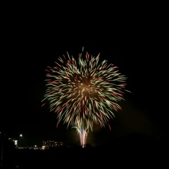 夜空に咲かせて
