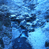 渓谷雪化粧 3