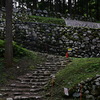 七尾城跡　石垣