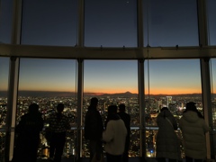 夕暮れ