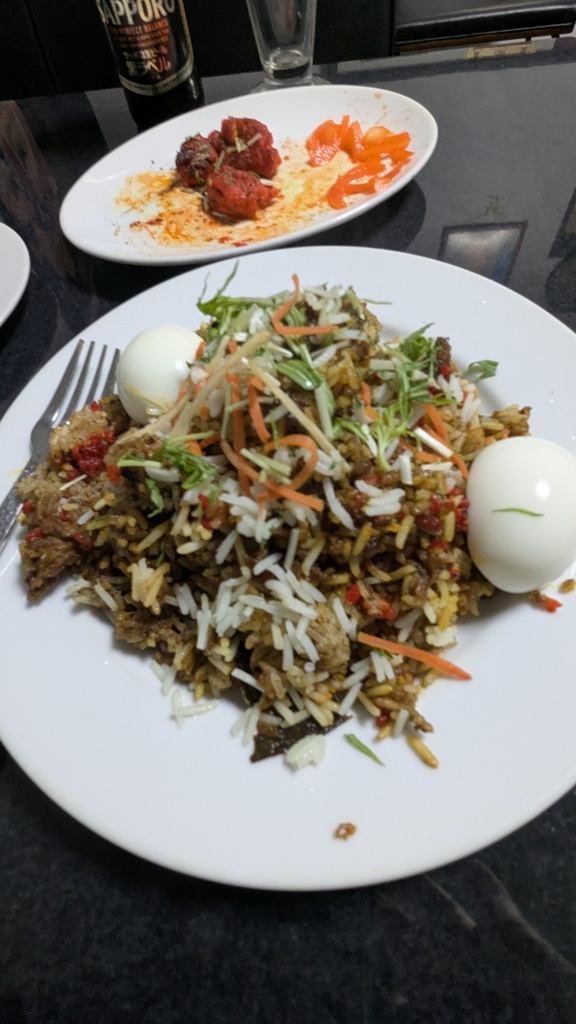 ビリヤニ美味すぎる