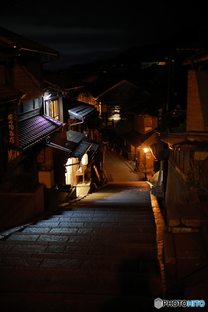 古都の夜②「一瞬の静寂」
