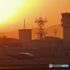 基地の朝