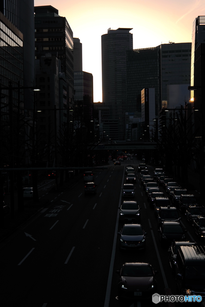いつもの家路