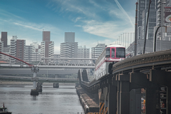 東京モノレール疾走