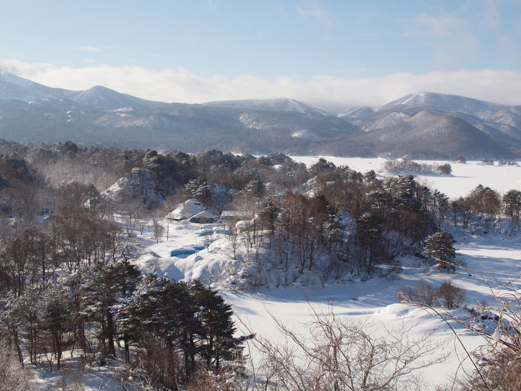 雪の裏磐梯２