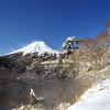 富士　雪景色