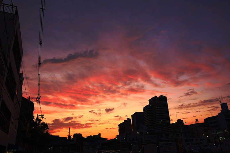 夕焼け