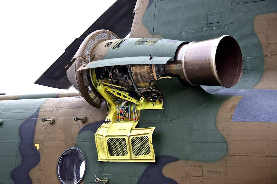 CH-47Jのエンジン