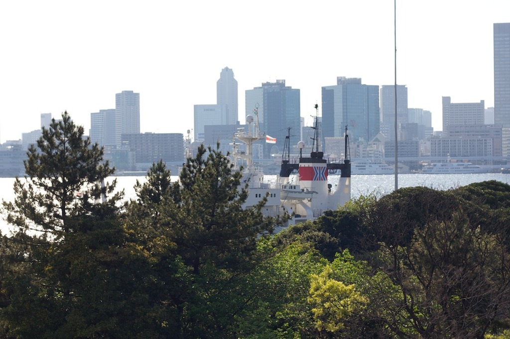 晴海客船ターミナルからの風景