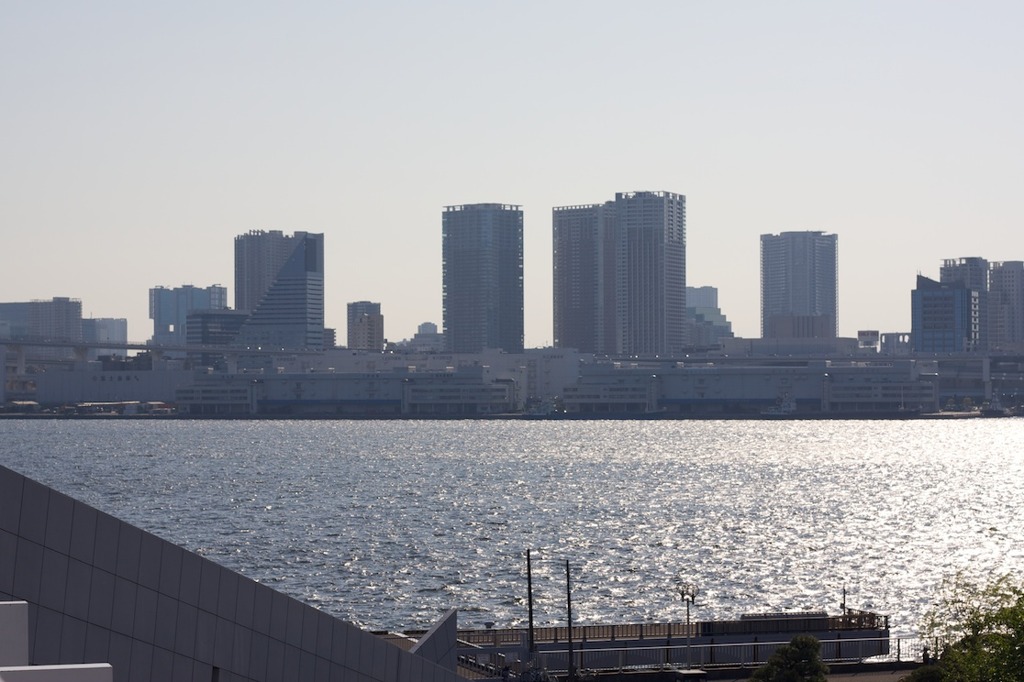 晴海客船ターミナルからの風景