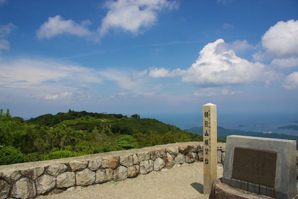 朝熊山展望台