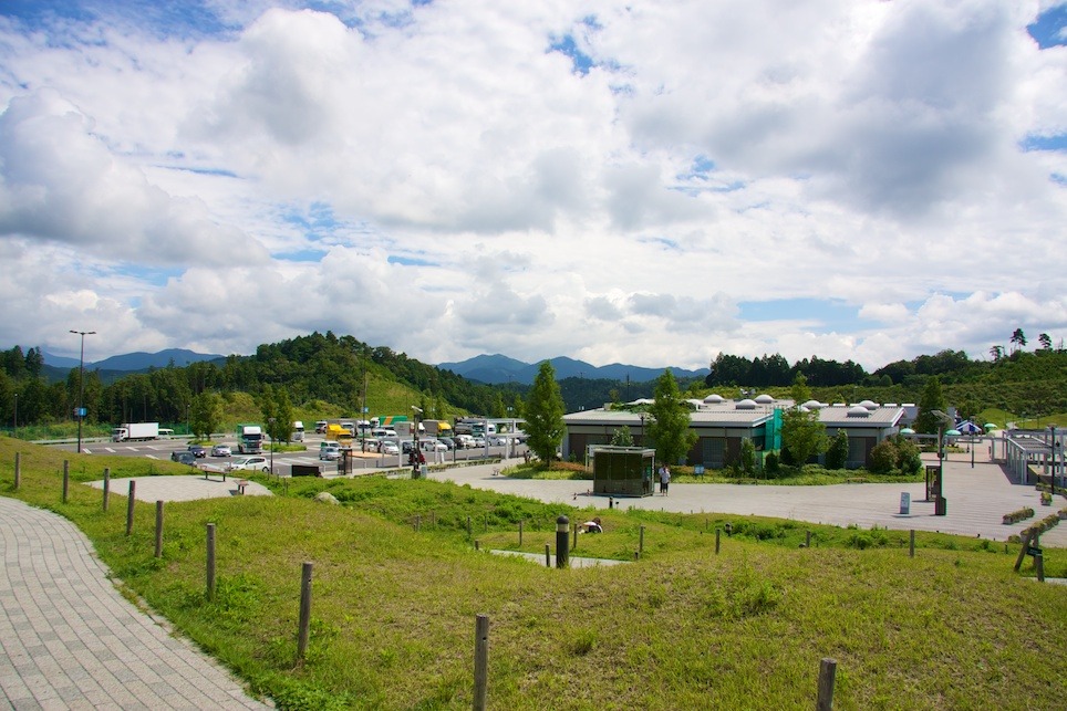 新名神高速道路 土山SA