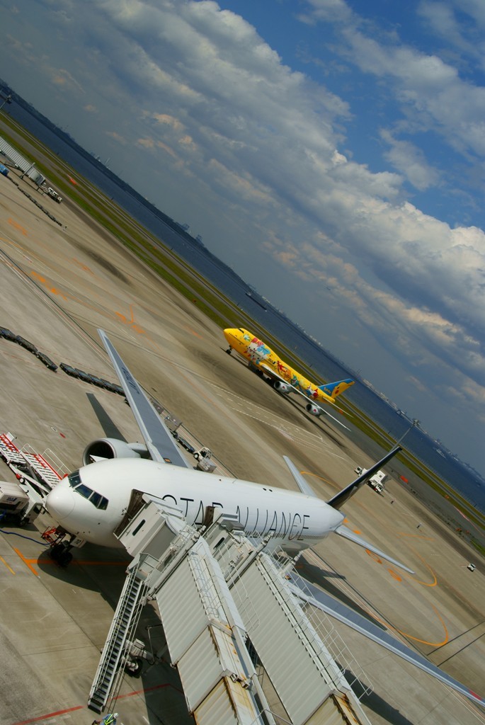 空とその港