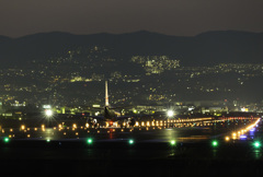 夜の伊丹空港