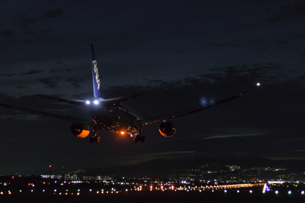 夜の空港１