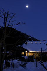 美山雪灯篭−２