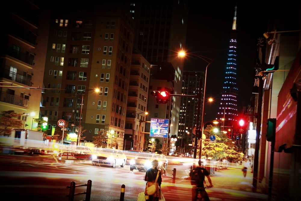 東京タワーと僕と赤いシグナルと。