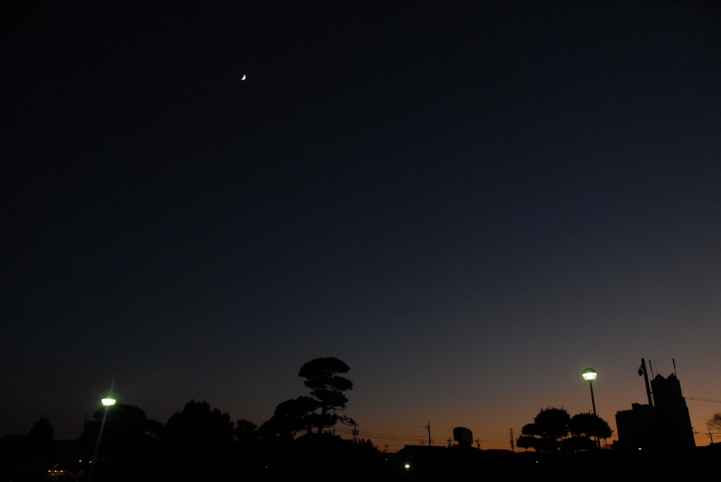 夕景シルエット②