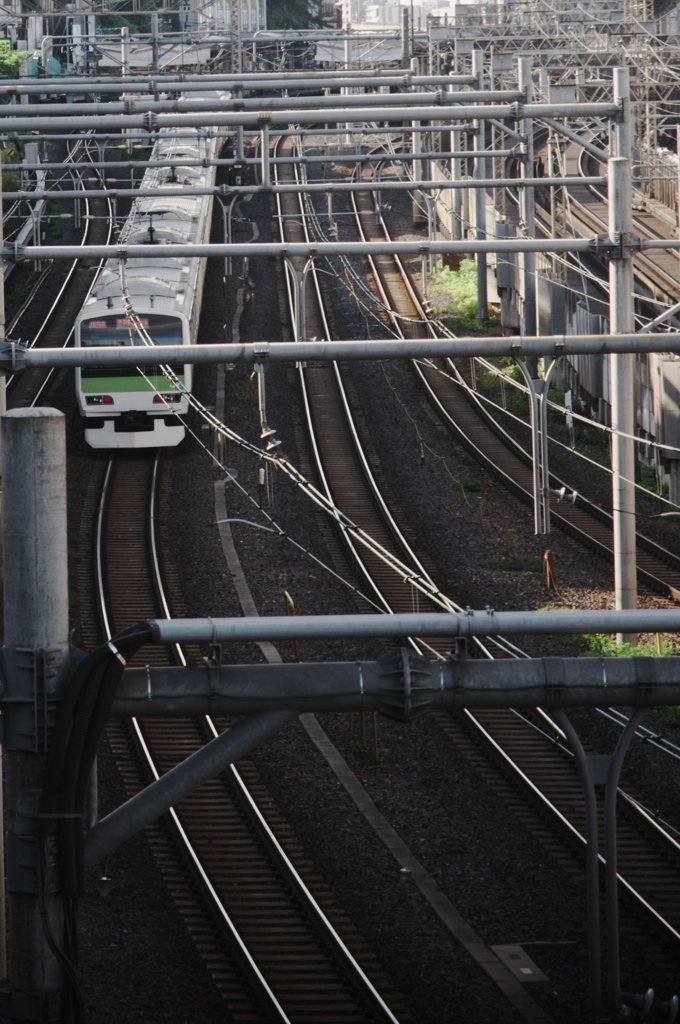 Yamanote line train for