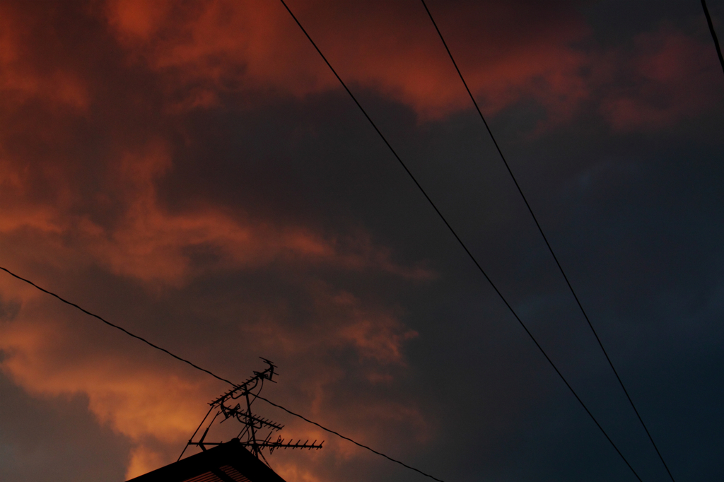 怒る空