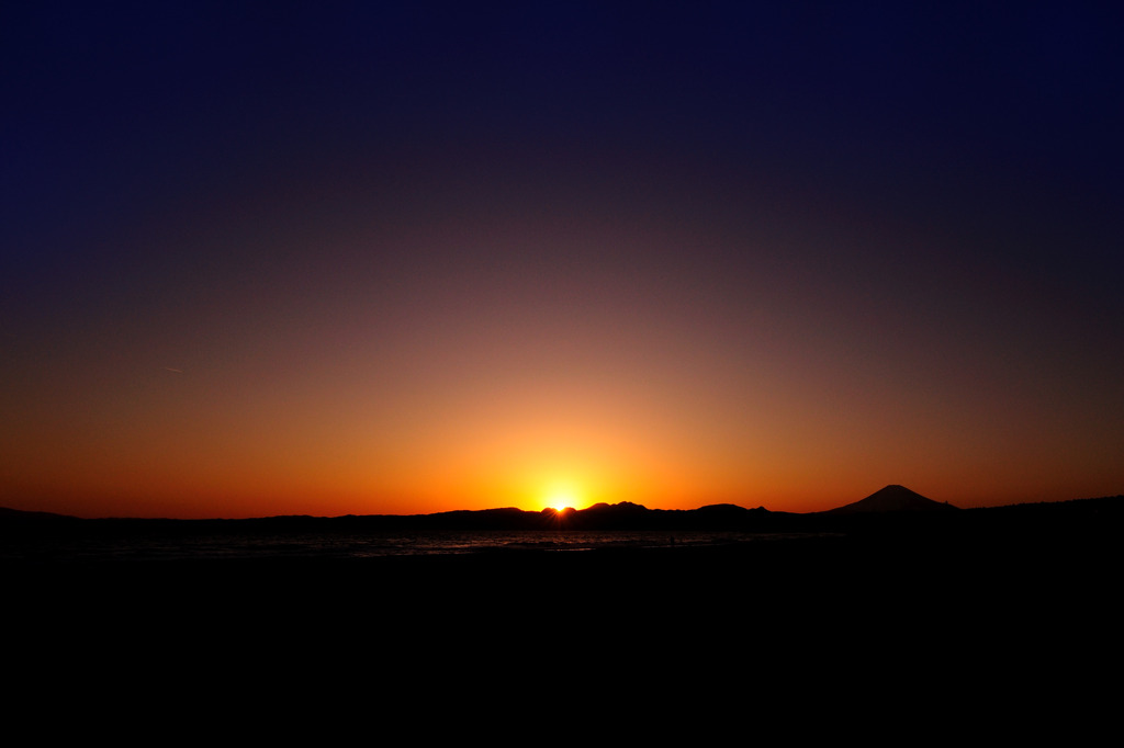Sea sunset