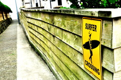 SURFER CROSSING