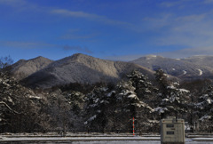 雪国の朝