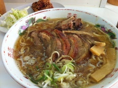肉屋のラーメン