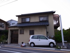 夕涼み　～家ん中でやれ～