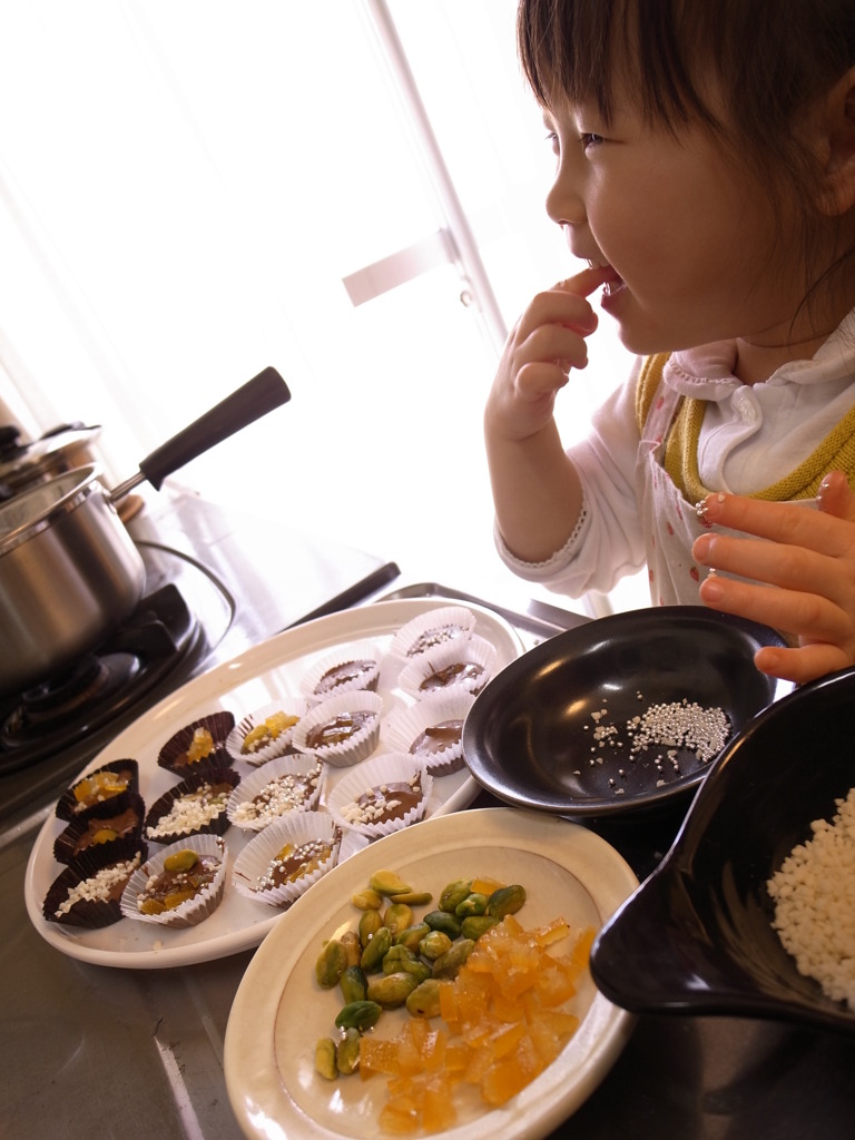 ２歳バレンタイン