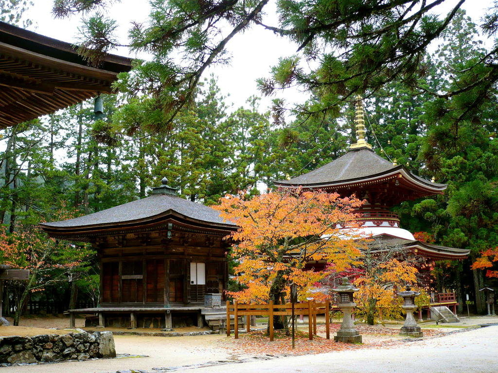 山のお寺