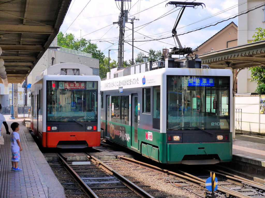 伊予鉄道　路面電車　part3