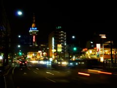 別府タワー付近　夜景