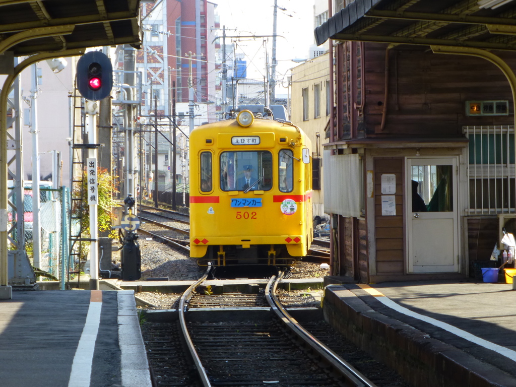 阪堺電車　恵美須町駅