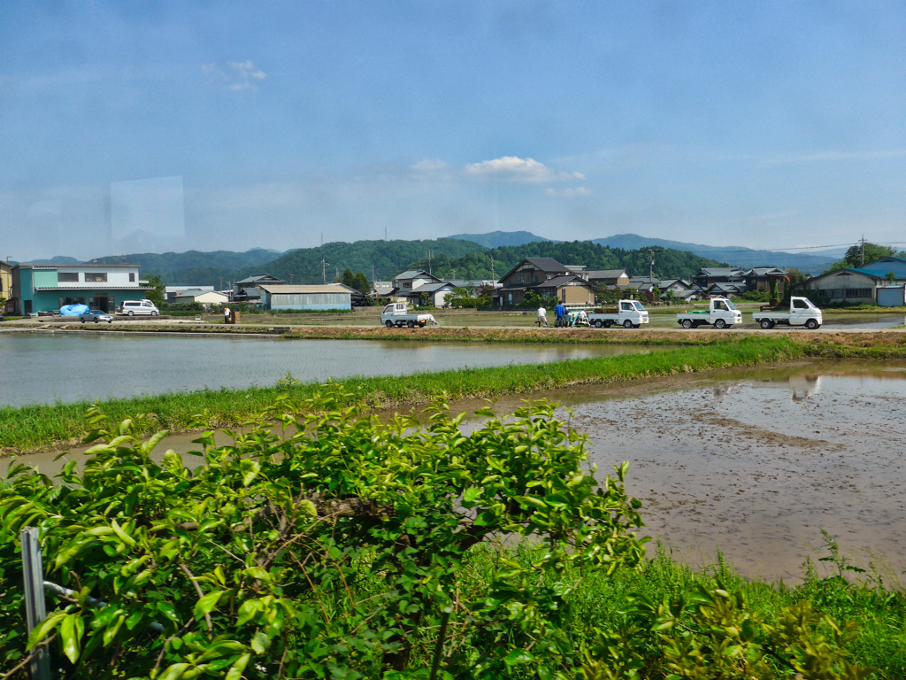 えちぜん鉄道　車窓風景