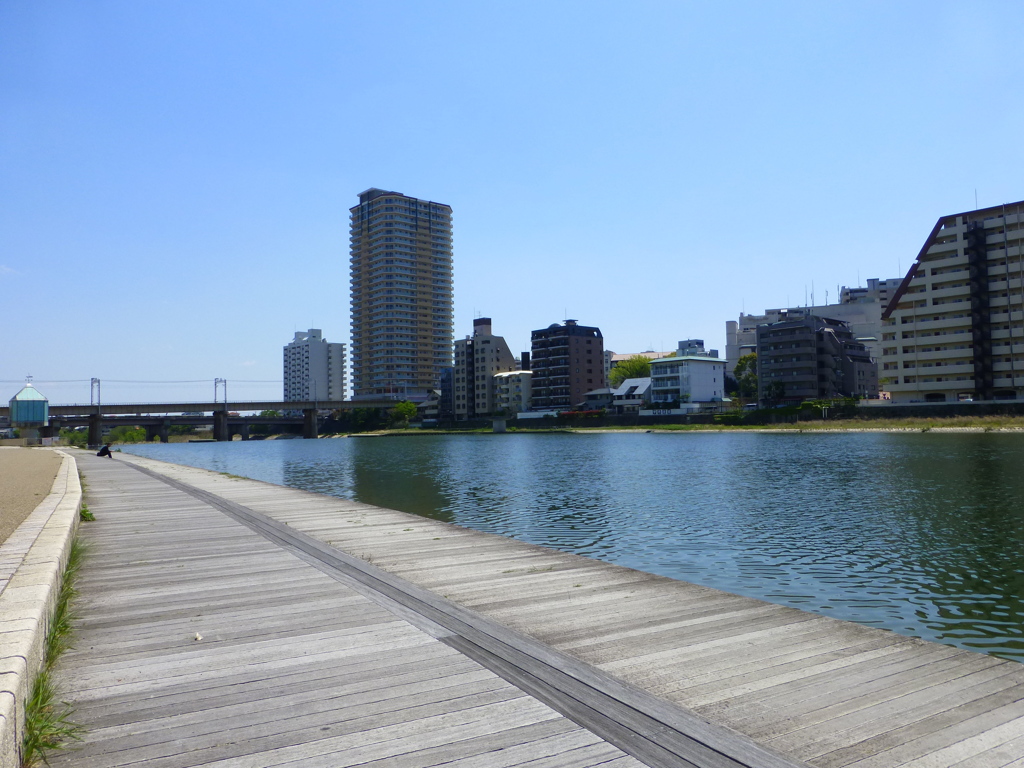 川べり