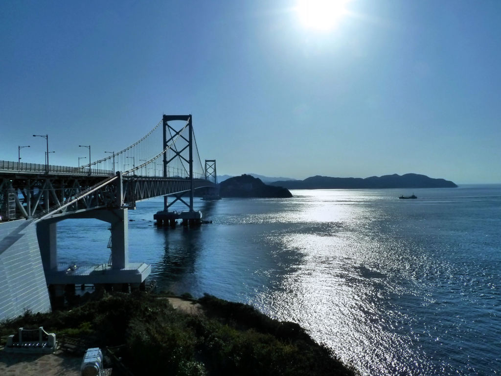 きらめく鳴門海峡