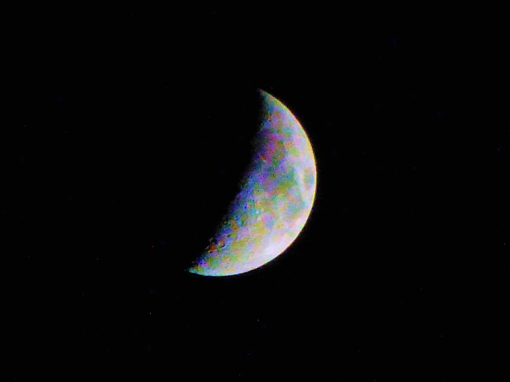 Colourful Moon