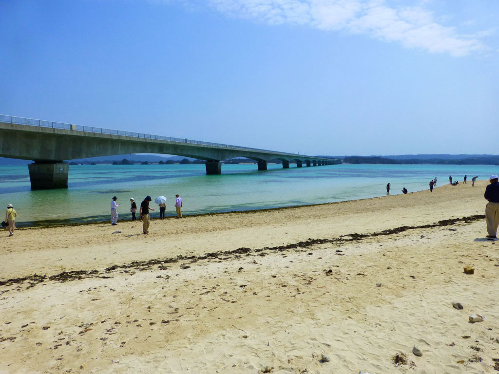 古宇利島の浜辺