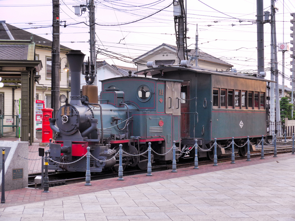 坊っちゃん列車　＠待避線