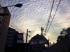 ７月１８日夕方の空