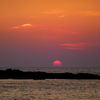 丹後半島　間人の夕陽　２