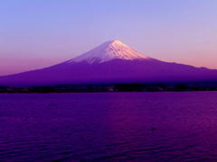 富士山＠河口湖　紅バージョン