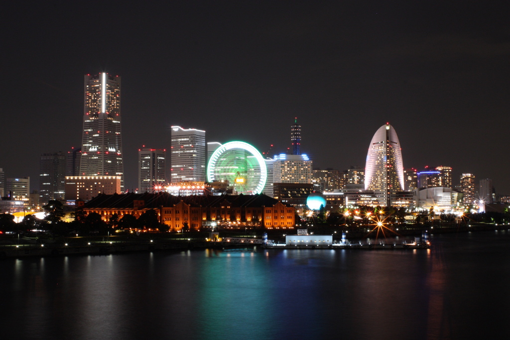 大さん橋からの夜景