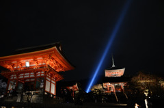 清水寺　夜景