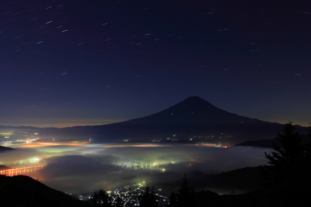 素晴らしい雲海に出会えました