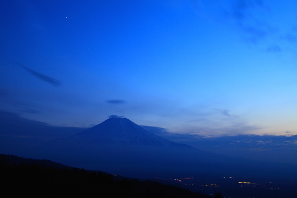 富士夕景