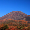富士五合目の紅葉